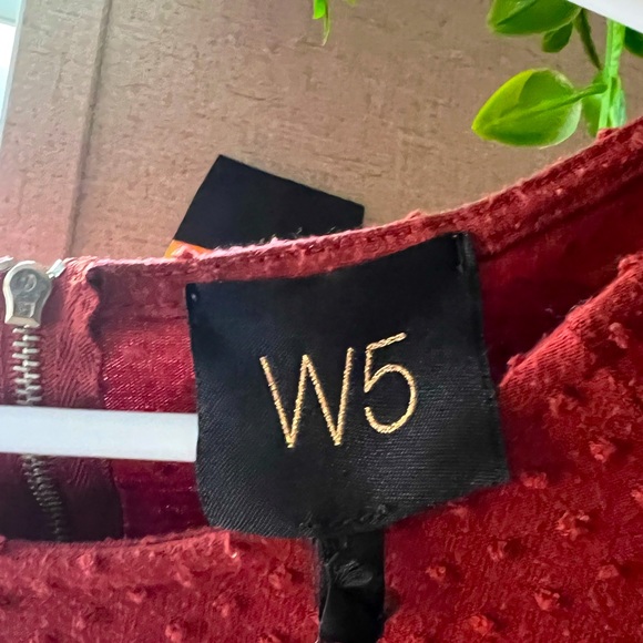 W5 Red Blouse - Picture 3 of 3